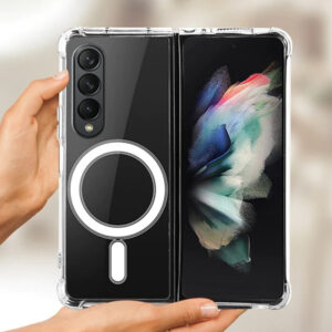Anti-Shock Shockproof Magnetic Charging TPU Gel Case For Samsung Galaxy Fold 4