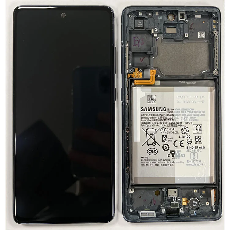 LCD Screen & Touch Digitiser With Frame For Samsung G780 G781 Galaxy S20 FE - Blue – OEM Pulled