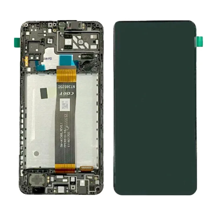 Genuine LCD Screen & Touch Digitiser On Frame For Samsung A047F Galaxy A04S