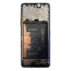 LCD Screen & Touch Digitiser With Frame & Battery For Honor Magic 4 Lite – Black - OEM Pulled