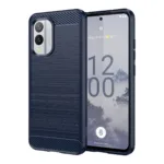 For Nokia X30 5G Matte Shockproof TPU Gel Case With Carbon Fibre Effect - Image 3