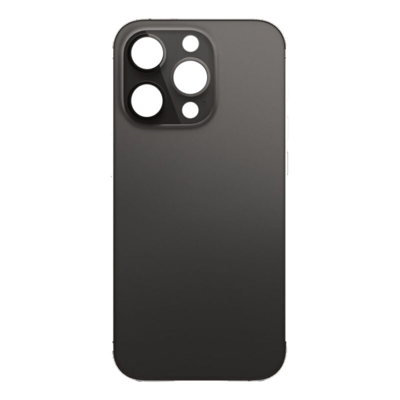 Rear Back Glass Battery Cover Big Camera Hole Easy Fitting For iPhone 14 Pro - Space Black