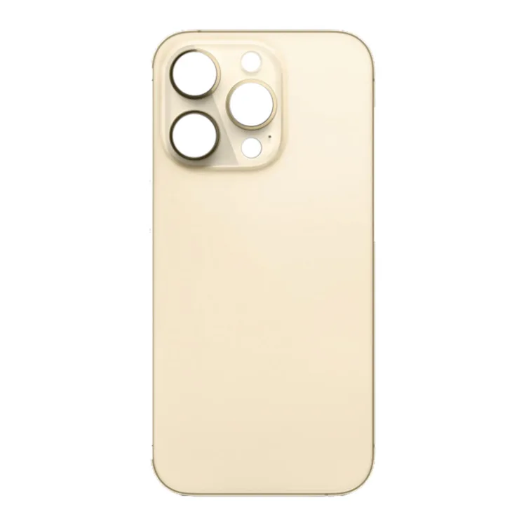 Rear Back Glass Battery Cover Big Camera Hole Easy Fitting For iPhone 14 Pro - Gold