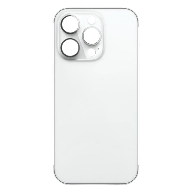 Rear Back Glass Battery Cover Big Camera Hole Easy Fitting For iPhone 14 Pro - Silver