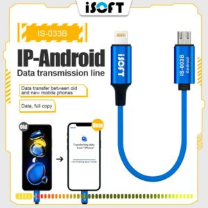 iSOFT Data Transmission Cable Micro USB To iPhone / iPad