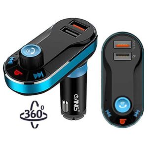 ANG Wireless Bluetooth Twin USB FM Transmitter Car Charger Handsfree