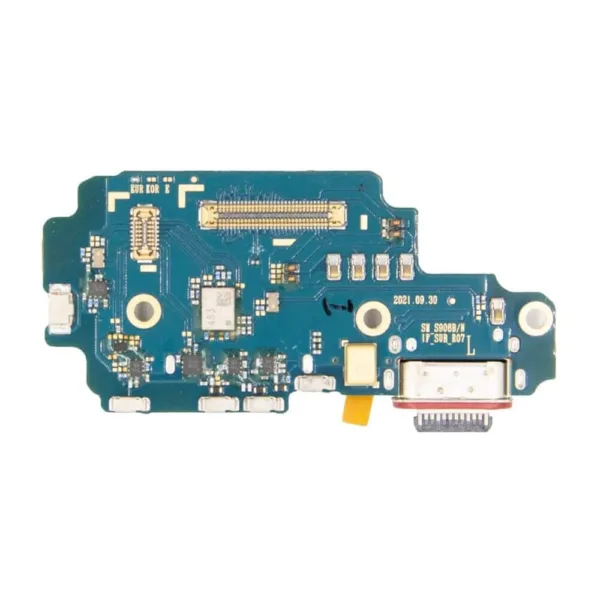 Charging Port Dock Connector Flex Cable For Samsung S908 Galaxy S22 Ultra - OEM Pulled