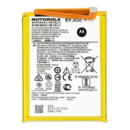 JK50 Motorola Moto G7 Power / G30 / G9 Play 5000mAh Battery - OEM Pulled
