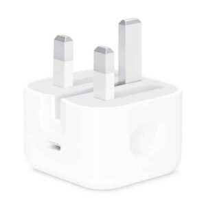 Genuine Apple MHJF3B/A 20W 3 Pin UK USB-C Mains Charger Power Adapter