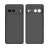 Matte Black Soft Feel TPU Gel Case With Camera Cover For Google Pixel 7