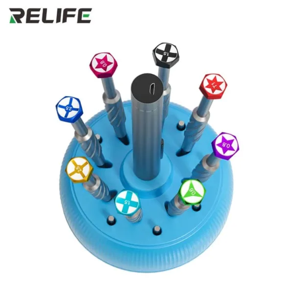 RELIFE RL-078 Rotary Multifunctional Screwdriver Tool Storage Holder
