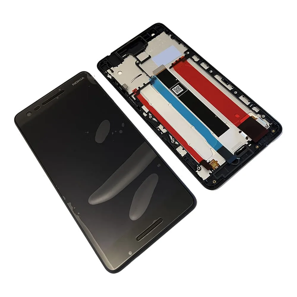 2.1lcd.jpg Genuine LCD Screen & Touch Digitiser With Frame For Nokia 2.1 - Blue