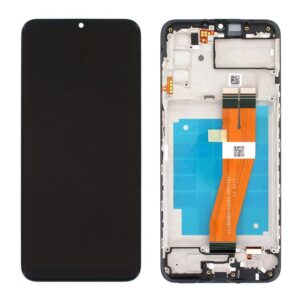Genuine Samsung A037 Galaxy A03S LCD Screen & Touch Digitiser On Frame - NON EU Version