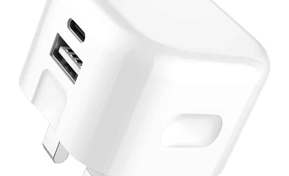 Twin Port Type-C & USB PD QC3.0 20W Fast Charger