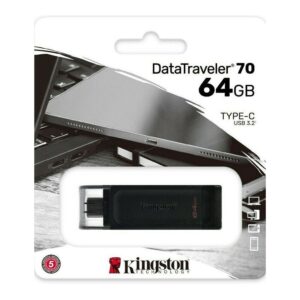 Kingston DataTraveler 70 64GB USB 3.0 Type-C Flash Stick Pen Memory Drive