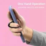 Universal Stick On Finger Grip For Phones / Tablets - Black - Image 2