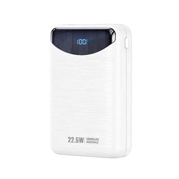 REMAX RPP-68 Ritry II Series 22.5W 20000mAh PD + QC Portable Power Bank Charger - White - Image 2