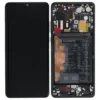 Genuine Huawei P30 Pro LCD Screen & Touch Digitiser With Frame & Battery - Black