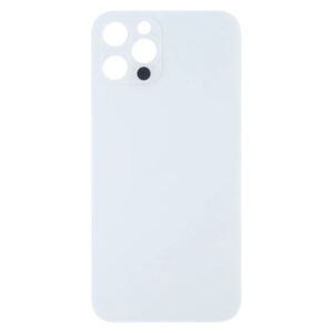 For iPhone 13 Pro Max Rear Back Glass Battery Cover Big Camera Hole Easy Fitting - Silver