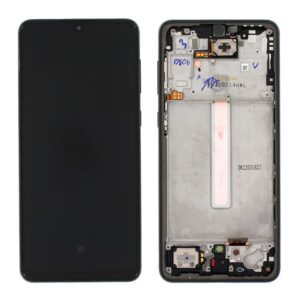 Genuine LCD Screen & Touch Digitiser On Frame For Samsung A336B Galaxy A33 5G - Black