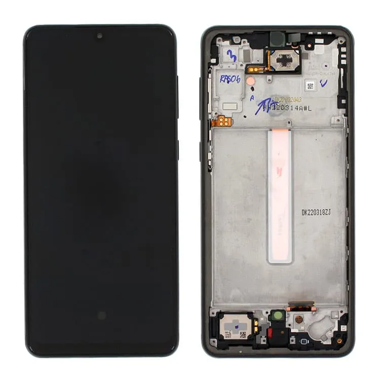 Genuine LCD Screen & Touch Digitiser On Frame For Samsung A336B Galaxy A33 5G - Black