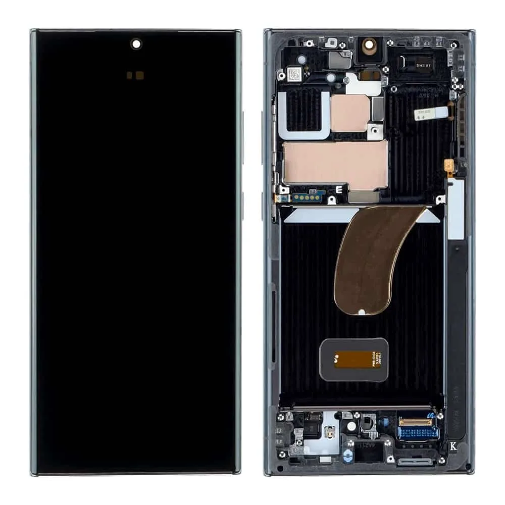 GH82-30465A.jpg Genuine Samsung S9118Galaxy S23 Ultra LCD Screen & Digitiser - Phantom Black