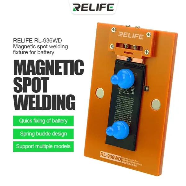 RELIFE RL-936WD Magnetic Spot Welding Battery Fixture