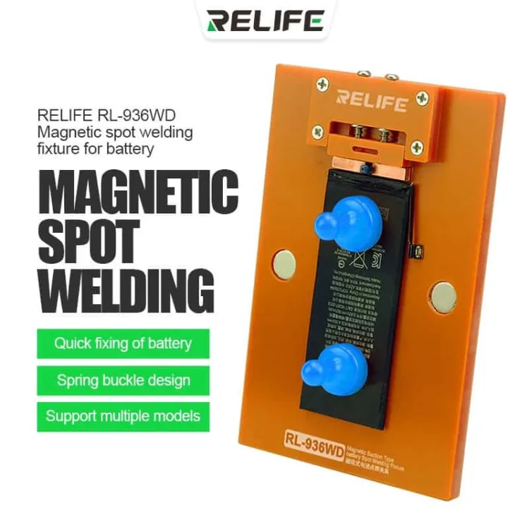RELIFE RL-936WD Magnetic Spot Welding Battery Fixture