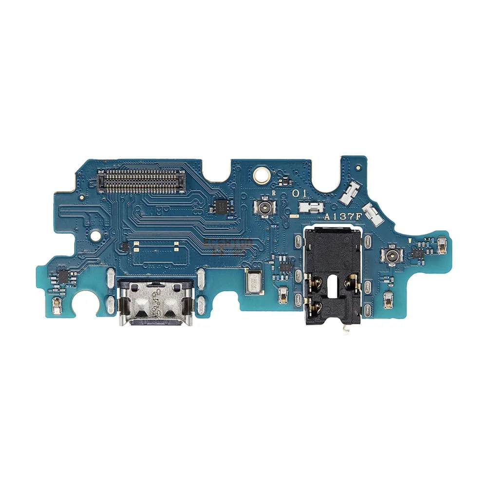 a137port.jpeg Charging Port Dock Connector Flex Cable PCB For Samsung A137 Galaxy A13 - OEM Pulled