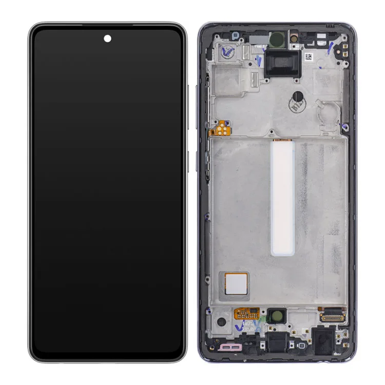 Genuine LCD Screen & Touch Digitiser On Frame For Samsung A526B Galaxy A52 5G - Blue - Image 1