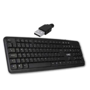 ANG A8236 USB 2.0 Wired Standard UK Keyboard