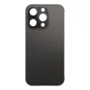 For iPhone 14 Pro Max Rear Back Glass Battery Cover Big Camera Hole Easy Fitting - Space Black