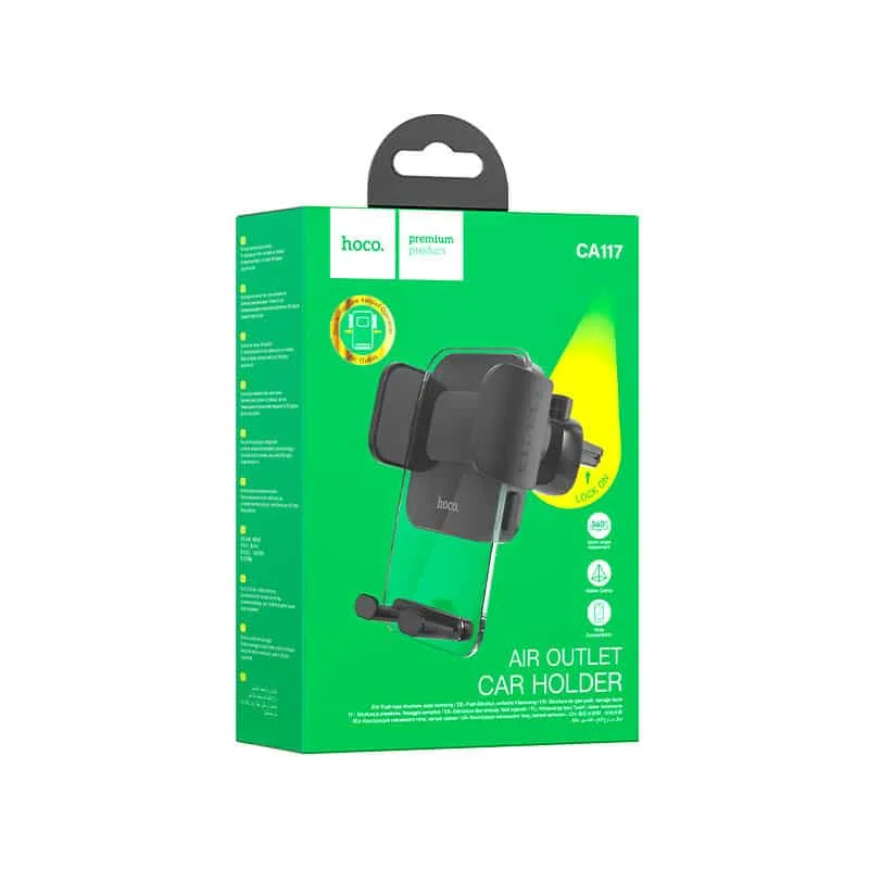 Hoco Air Vent Outlet Adjustable In-Car Holder - Image 2
