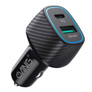 ANG Twin Port QC PD 5.1A Fast Car Charger