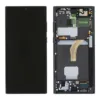 For Samsung S908 Galaxy S22 Ultra LCD Screen & Touch Digitiser With Frame – Black – OEM Pulled
