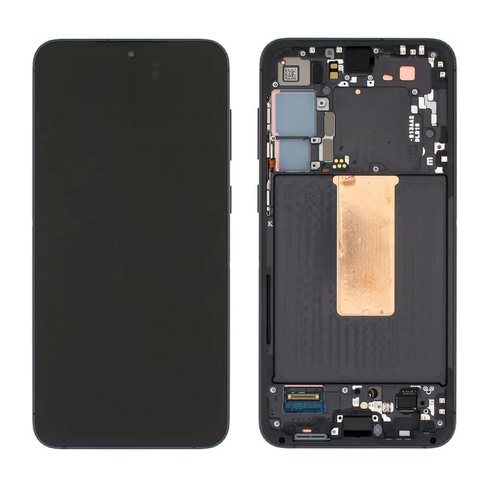 Genuine Samsung S911 Galaxy S23 LCD Screen & Digitiser - Phantom Black - Image 1