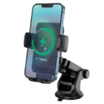 Hoco Windscreen / Vent Wireless Charging Car Mount Holder 15W - Image 2