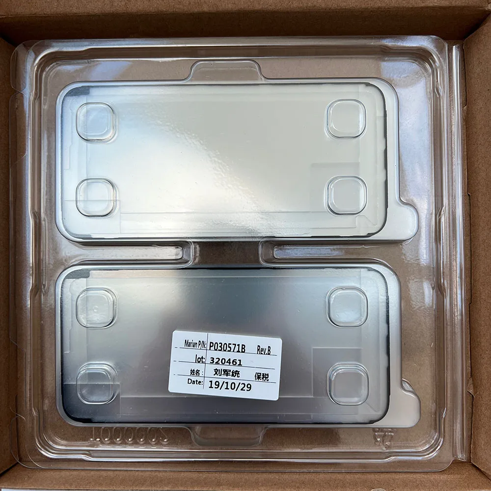 OEM Black Screen Display Adhesive Seal Gasket For iPhone 8 Plus - Pack Of 30 - Image 1