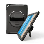 For iPad 10.2 7th 8th 9th Gen Heavy Duty Shockproof Case With Swivel Stand & Strap - Image 2
