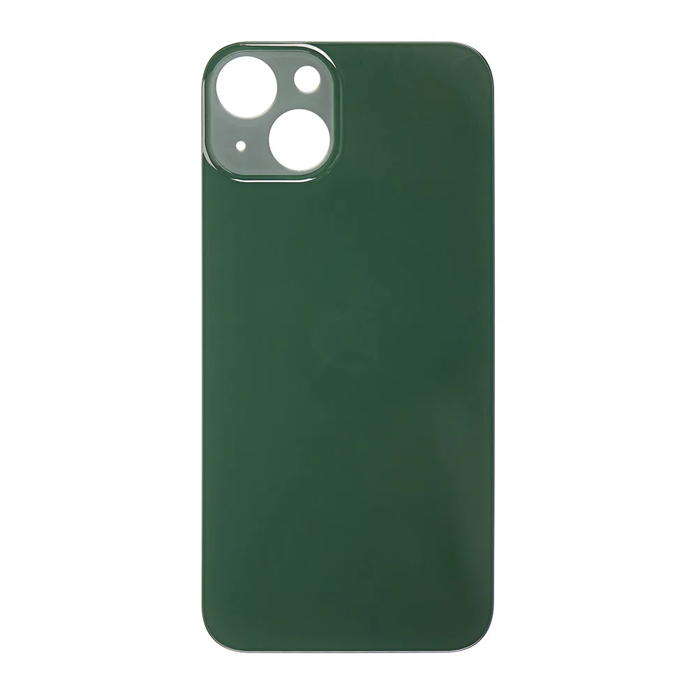 iph13green-1.jpeg Rear Back Glass Battery Cover Big Camera Hole Easy Fitting For iPhone 13 mini - Alpine Green - Image 1