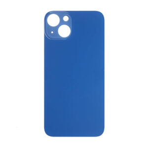 For iPhone 13 Rear Back Glass Battery Cover Big Camera Hole Easy Fitting - Blue