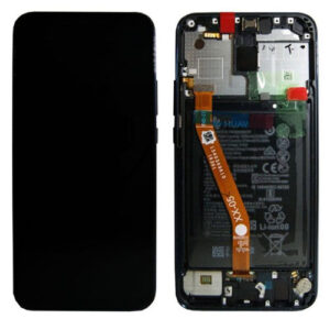 LCD Screen & Touch Digitiser With Frame & Battery For Huawei Mate 20 Lite - Black - OEM Pulled