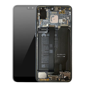 LCD Screen & Touch Digitiser With Frame & Battery For Huawei P20 - Blue - OEM Pulled