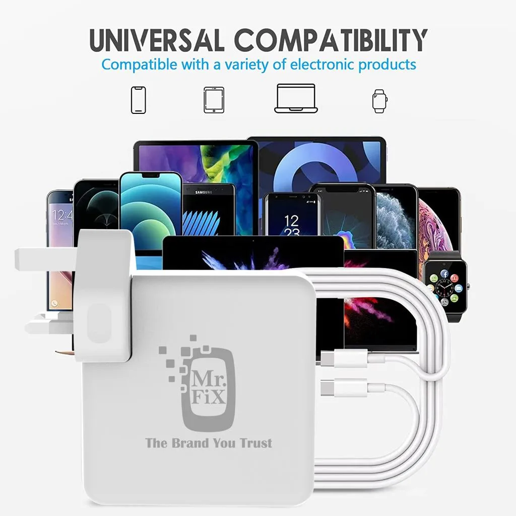 Mr Fix USB Type-C Compatible 61W Replacement MacBook Charger - Image 2