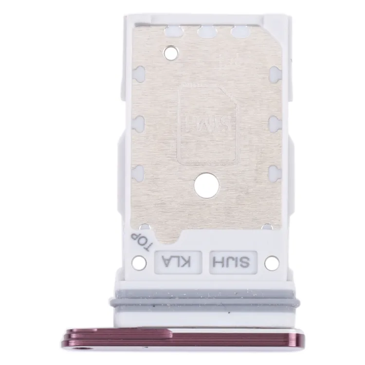 Dual SIM Card Tray Holder For Samsung Galaxy S22 / S22 Plus - Pink - Image 1