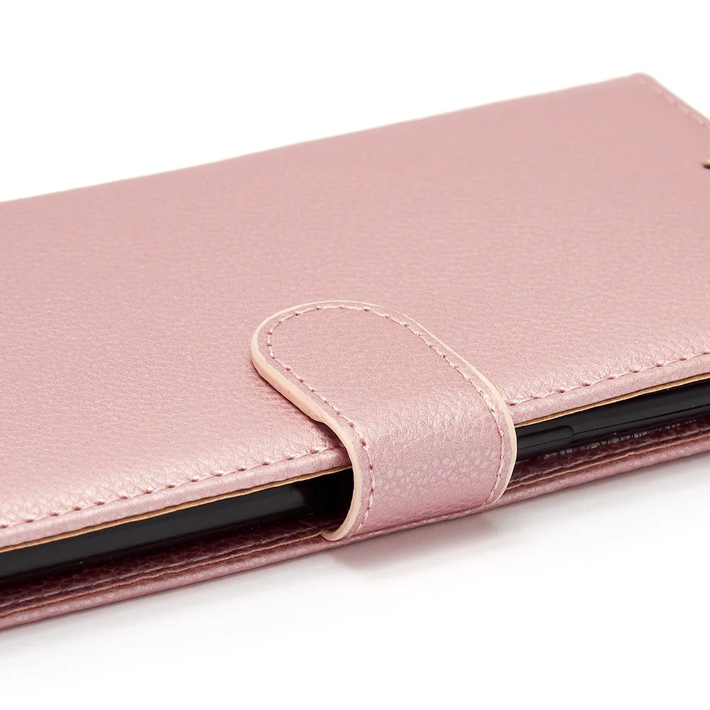 Premium Litchi Style PU Leather Wallet Book Case Cover Card Holder For Pixel 6 Series - Image 2