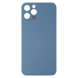 For iPhone 13 Pro Rear Back Glass Battery Cover Big Camera Hole Easy Fitting - Sapphire Blue
