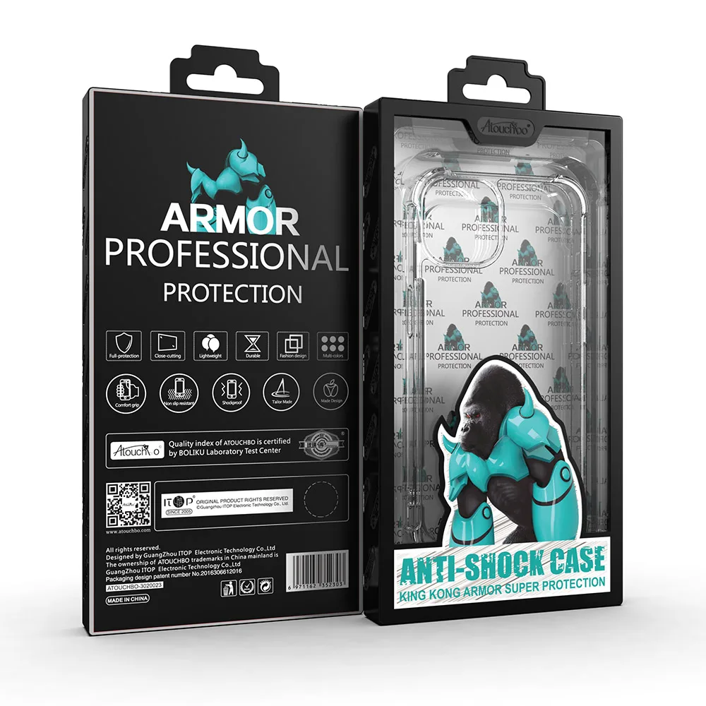 For iPhone 14 Plus Atouchbo Genuine Anti-Shock Kong Super Protective TPU Gel Case - Image 1