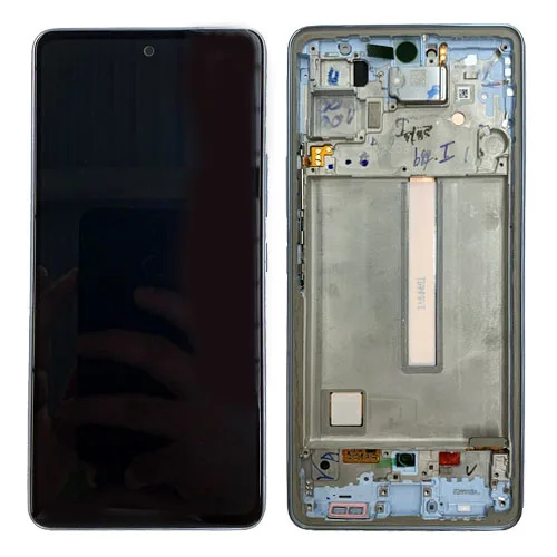 Genuine LCD Screen & Touch Digitiser On Frame For Samsung A536B Galaxy A53 5G - Black