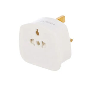 UK Tourist Travel Adapter EU / US to 3 Pin UK